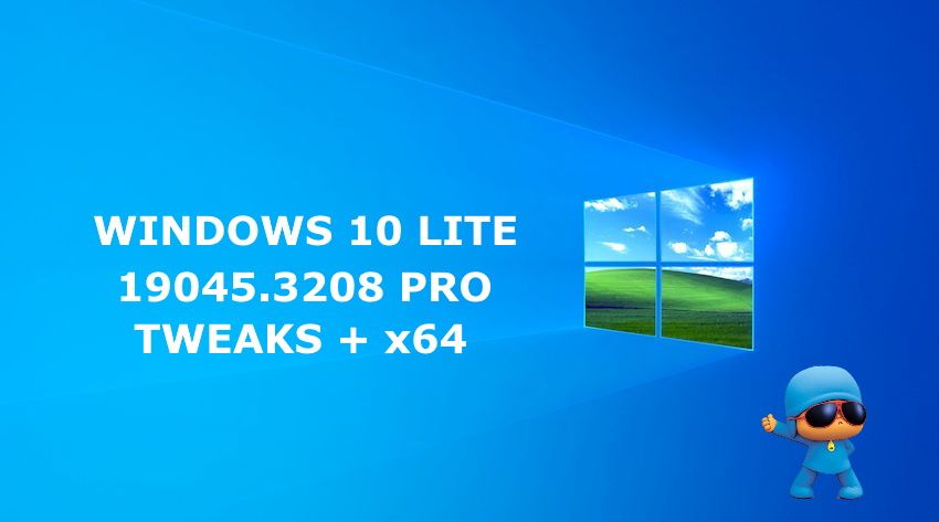 Легкая Windows 10 Pro 22H2 x64 на Русском + набор твиков